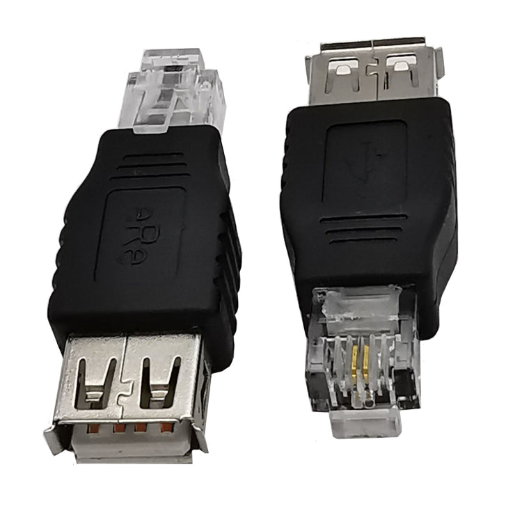JUNSUNMAY USB Femal to Male RJ11 6P2C Adapter Converter JUNSUNMAY USB Femal to Male RJ11 6P2C Adapter Converter